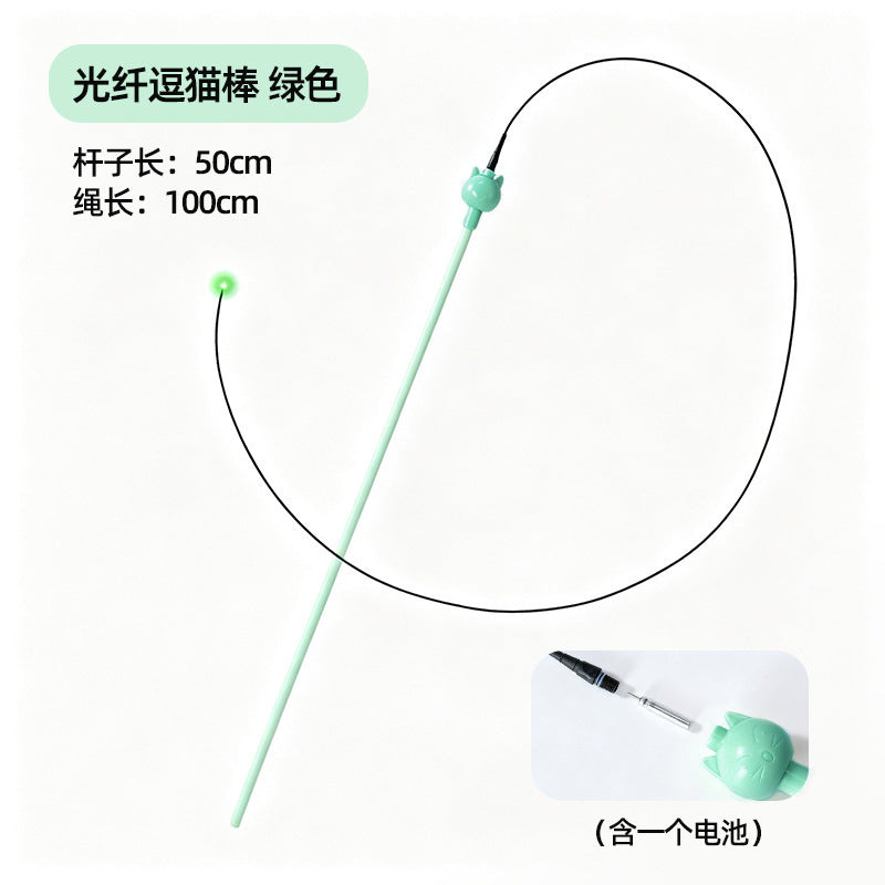 Retractable Bee Fishing-Rod Cat Toy