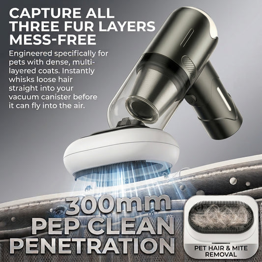Ultra 12-in-1 Pet Grooming Vacuum & Multi-Tool System
