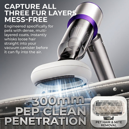 Ultra 12-in-1 Pet Grooming Vacuum & Multi-Tool System