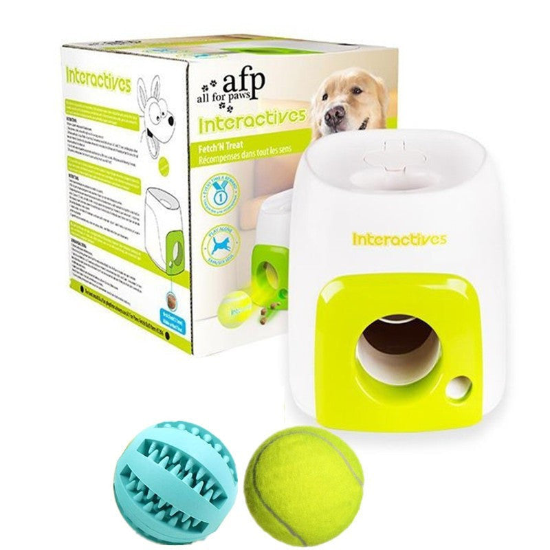 Interactive Treat-Reward Rolling Ball