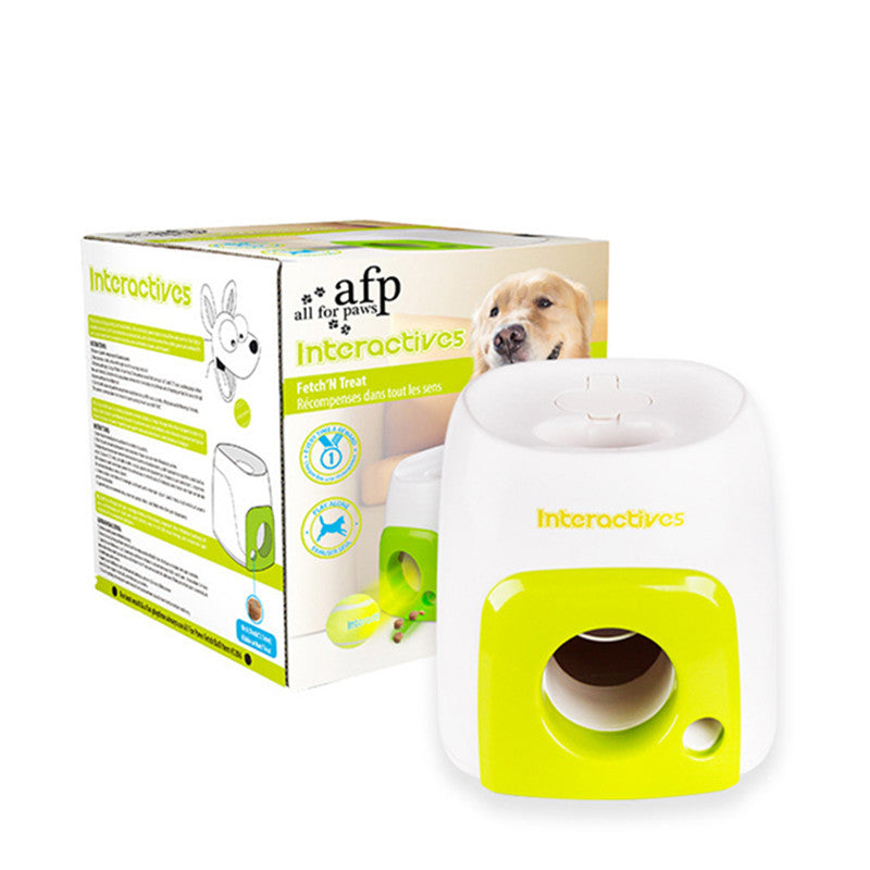 Interactive Treat-Reward Rolling Ball
