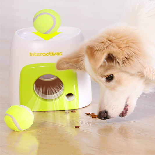 Interactive Treat-Reward Rolling Ball