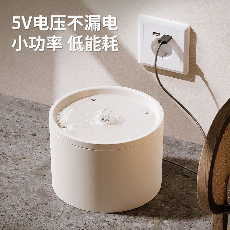 Silent Circulating Ceramic Water Fountain