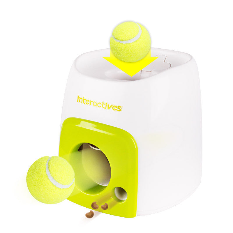 Interactive Treat-Reward Rolling Ball