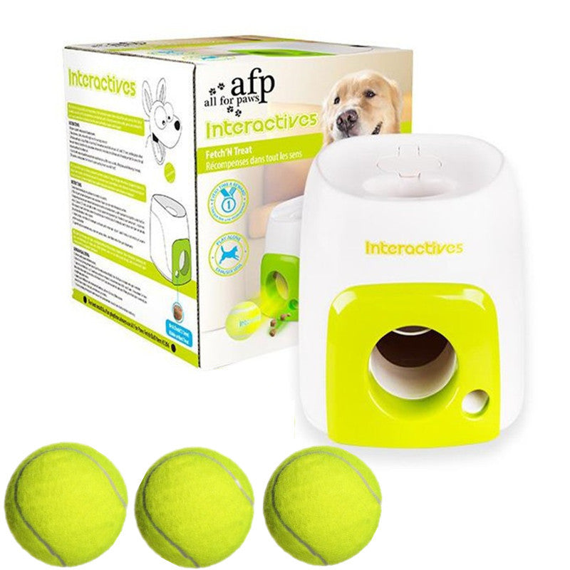 Interactive Treat-Reward Rolling Ball