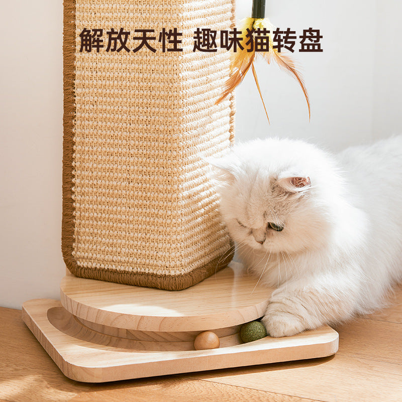 Vertical Sisal Corner Scratcher