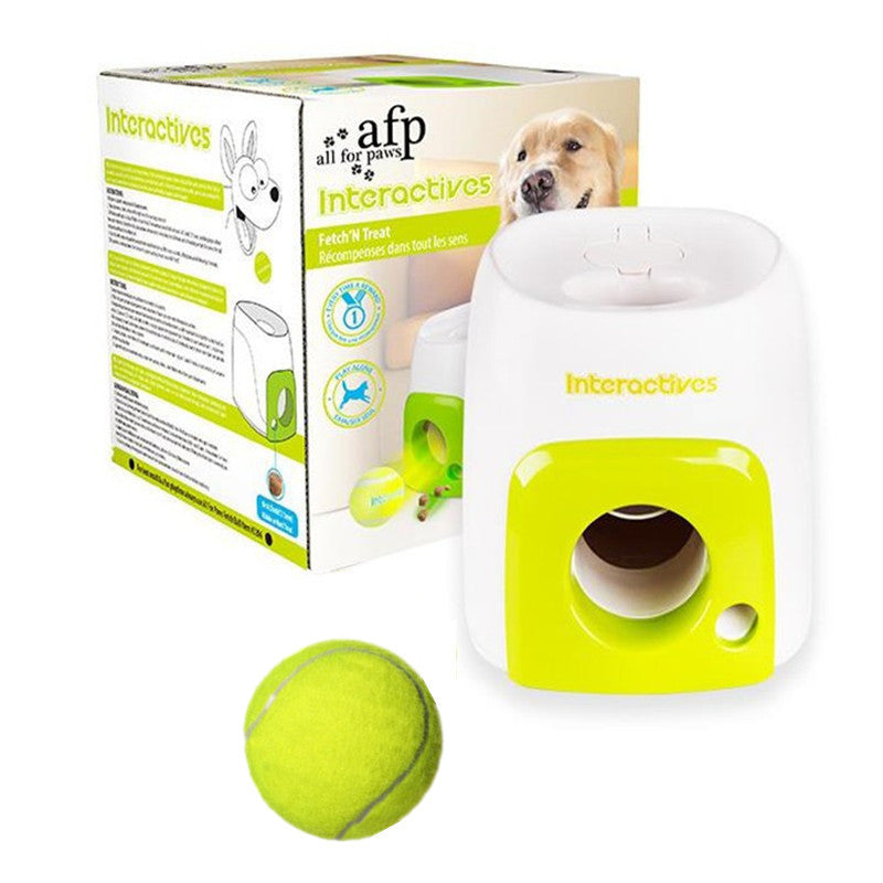 Interactive Treat-Reward Rolling Ball